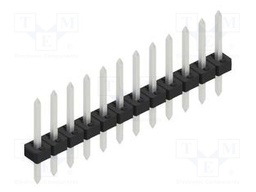 Connector: pin strips; pin header; male; PIN: 12; 2mm; THT; 1x12