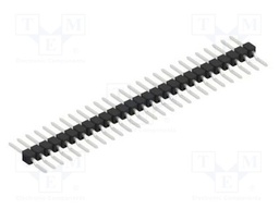 Connector: pin strips; pin header; male; PIN: 27; 2.54mm; SMT; 1x27