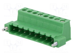 Pluggable terminal block; 5.08mm; ways: 8; straight; plug; male