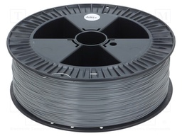 Filament: ABS+; 1.75mm; grey; Printing temp: 230÷240°C; 2kg