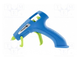 Hot melt glue gun; Ø: 7mm; Effic: 20g/min; 20W; Plug: EU; 230VAC