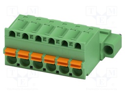 PCB connector, nominal cross section: 2.5 mm?, color: green,