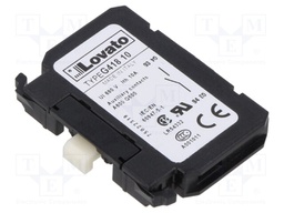 Auxiliary contacts; Leads: screw terminals; front; Contacts: NO