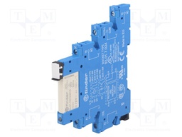 Relay: interface; SPDT; Ucoil: 12VDC; 6A; 6A/250VAC; 6A/30VDC; IP20