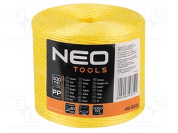 Twine; 500m; polypropylene