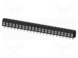 Connector: PCB terminal block; terminal; Plating: tinned; on PCBs