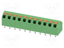 PCB terminal block, nominal current: 9 A, rated voltage (III