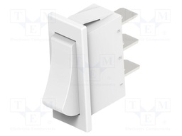 Switch: ROCKER; Pos: 2; SPST; 10A/250VAC; Illumin: filament lamp