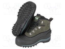 Boots; Size: 47; green (dark); artificial leather,TPR