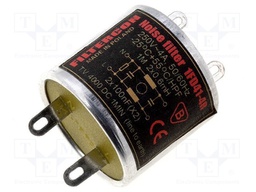 Filter: anti-interference; mains; 100nF; 0.5mH; Ioper.max: 4A; 250V