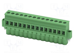 PCB connector, nominal cross section: 2.5 mm?, color: green,