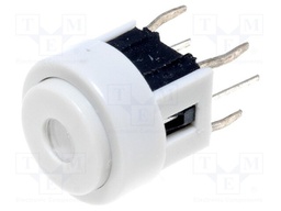 Switch: keypad; Pos: 2; SPST-NO; 0.05A/12VDC; white; Illumin: LED