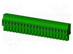 Connector: pluggable terminal block; plug; female; angled 90°