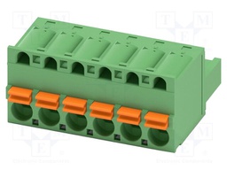 PCB connector, nominal cross section: 2.5 mm?, color: green,