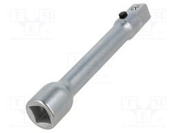 Extension; 1/2"; chromium steel; Plating: chromium; 130mm