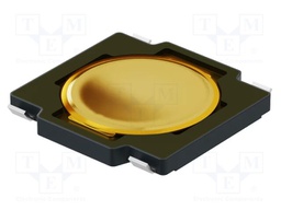 Microswitch TACT; SPST-NO; Pos: 2; 50mA/12VDC; SMT; 2.45N; 0.55mm