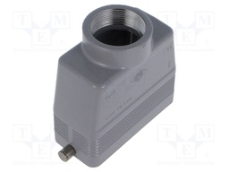 Enclosure: for HDC connectors; C-TYPE; size 77.27; high; PG29