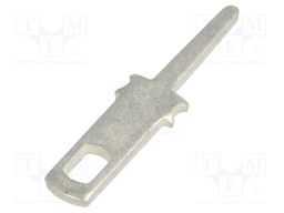 Solder lug; THT; brass; tinned