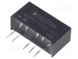 Converter: DC/DC; 2W; Uin: 10.8÷13.2V; Uout: 9VDC; Uout2: -9VDC; SIP7