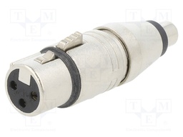 ADAPTER XLRF 2POLE  PHONO F