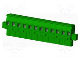Connector: pluggable terminal block; plug; female; angled 90°