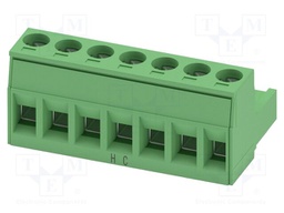 PCB connector, nominal cross section: 2.5 mm?, color: green,