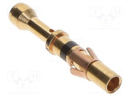 Connector: circular; socket; female; straight; for cable; crimped