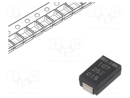 Capacitor: tantalum-polymer; 100uF; 25VDC; Case: D; 2917; ESR: 50mΩ