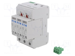 Surge arrestor; Type 1+2; Poles: 3; 15kA; DIN; -40÷80°C; IP20; 2.7kV