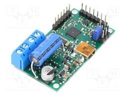 DC-motor driver; 21.77kHz; RC,TTL,USB,analog; 7A; Uin log: 3.3V