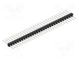Connector: pin strips; pin header; male; PIN: 30; 2.54mm; SMT; 1x30