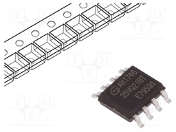 FLASH memory; NOR Flash; 2Mbit; Quad I/O,SPI; 104MHz; 2.3÷3.6V