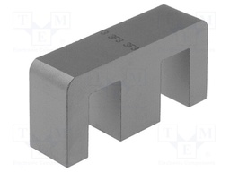 Core: ferrite; E; Mat: 3F3; 2300nH; 16g; 6180mm3; 83mm2; A: 32mm