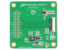 Extension module; 60x60x3.6mm; 2x13; Interface: serial