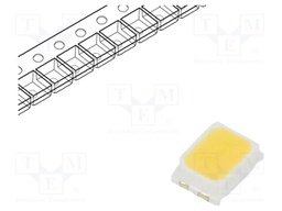 LED; SMD; PLCC2,2216; white cold; 6÷10lm; 4900-5300K; 90; 120°; 20mA