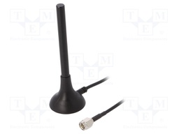Antenna; 2.7dBi; Mounting: magnet; male,SMA; 94mm