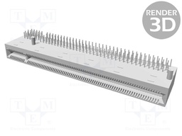 Connector: PCI Express; socket; angled 90°; THT; gold-plated