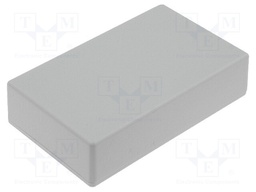 Enclosure: multipurpose; X: 36mm; Y: 60mm; Z: 15mm; ABS; grey