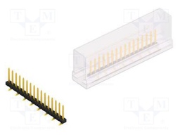Connector: pin strips; pin header; male; PIN: 16; 2mm; SMT; 1x16