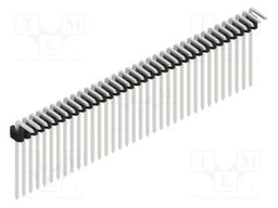 Connector: pin strips; pin header; male; PIN: 35; 1.27mm; THT; 1x35
