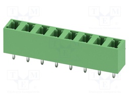 PCB headers, nominal cross section: 1.5 mm?, color: green, n