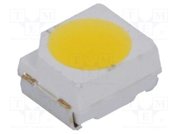 LED; SMD; 3528,PLCC2; white warm; 750÷1250mcd; 120°; 20mA; 2.9÷3.6V