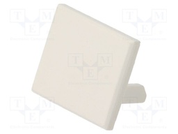 Cap for LED profiles; white; PDS-T,PDS-UST,PDS-ZM-PLUS