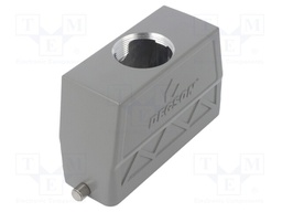 Enclosure: for HDC connectors; size D24B; for cable; for latch