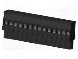 Connector: pluggable terminal block; plug; female; angled 90°