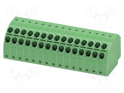 PCB connector, nominal cross section: 1.5 mm?, color: green,