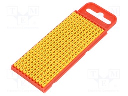 Markers for cables and wires; Label symbol: Y; 2÷2.8mm; yellow