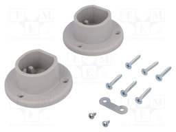 Side holder; grey; Application: OVAL20