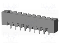 Connector: pluggable terminal block; socket; male; on PCBs