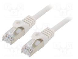 Patch cord; F/UTP; 6; stranded; CCA; PVC; grey; Len: 20m; RJ45 plug